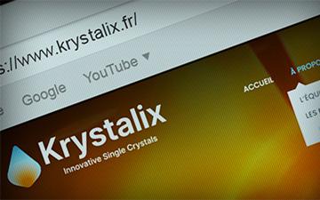 Un site internet pour Krystalix !^^A new website for Krystalix!